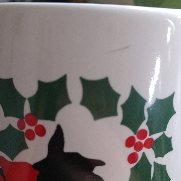 Set of 5 Scottie Terrier Christmas Ceramic Mugs - Picture 13 of 16